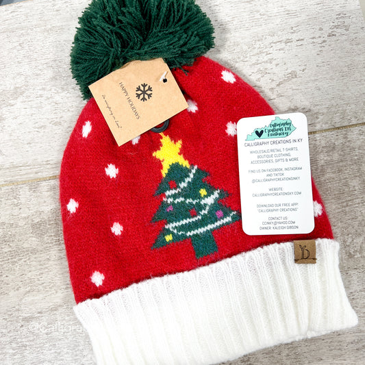 Christmas Tree Beanie