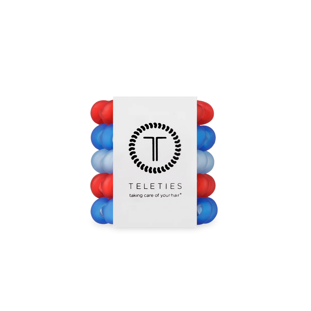 All American TINY - TELETIES Hair Ties (Matte)