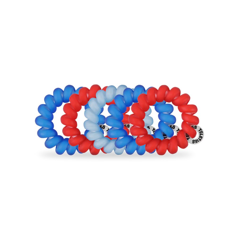 All American TINY - TELETIES Hair Ties (Matte)