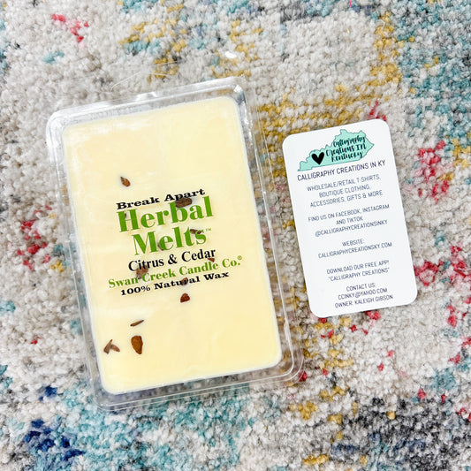 SCC Citrus & Cedar Drizzle Melt
