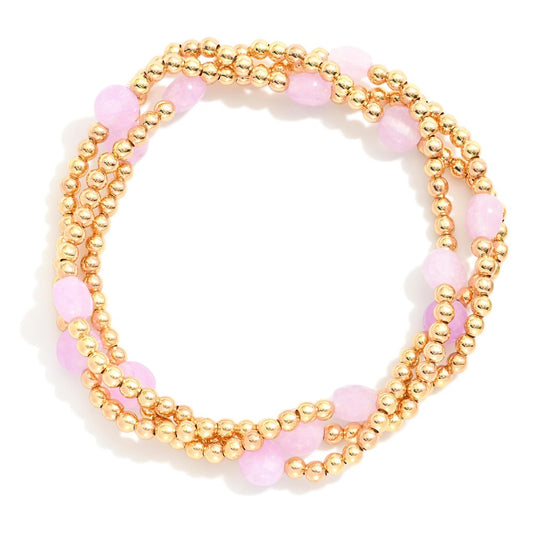 Lavender | Adley Bracelet Set