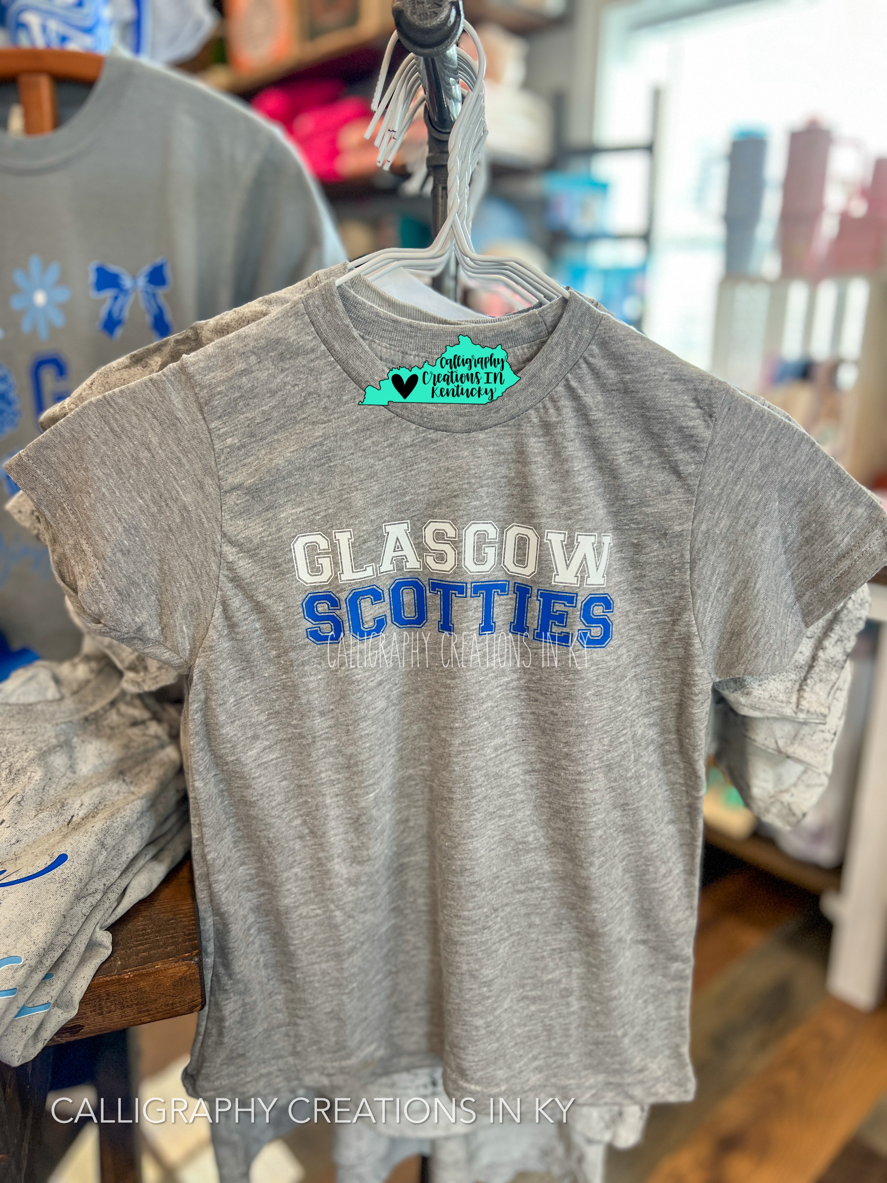 YOUTH Varsity Glasgow Scotties Tee