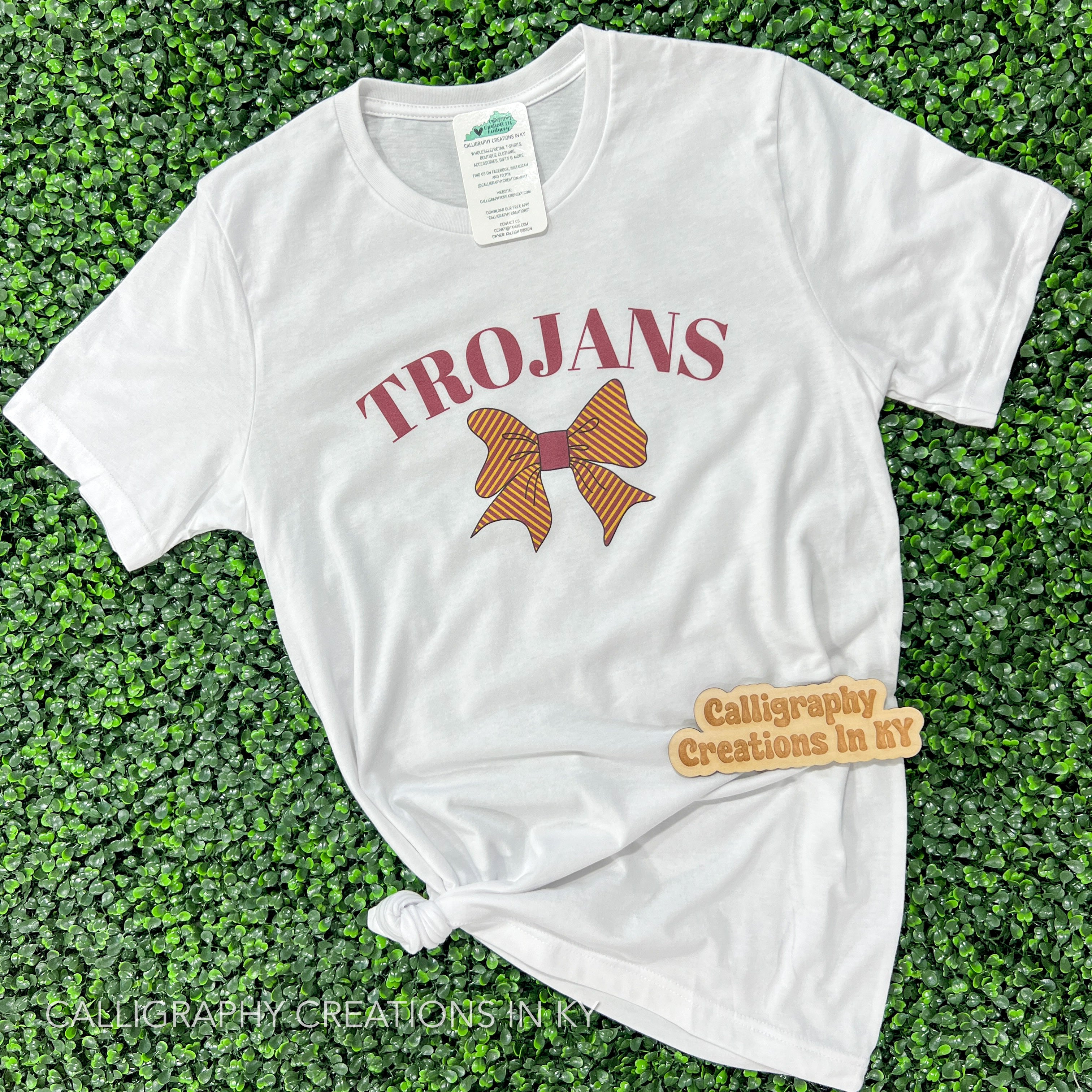Trojans Bow CC Tee