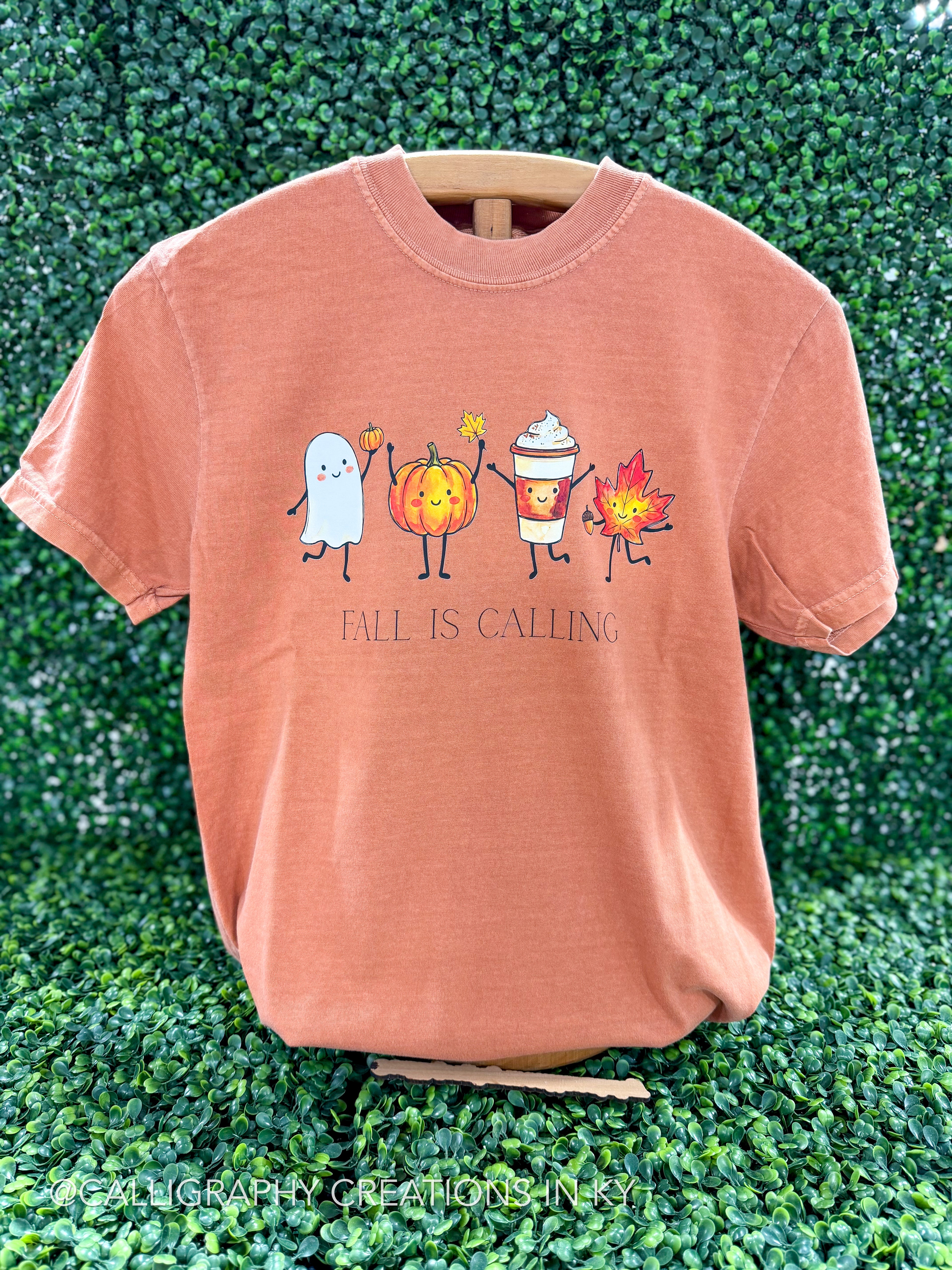 Fall Is Calling Doodle CC Tee