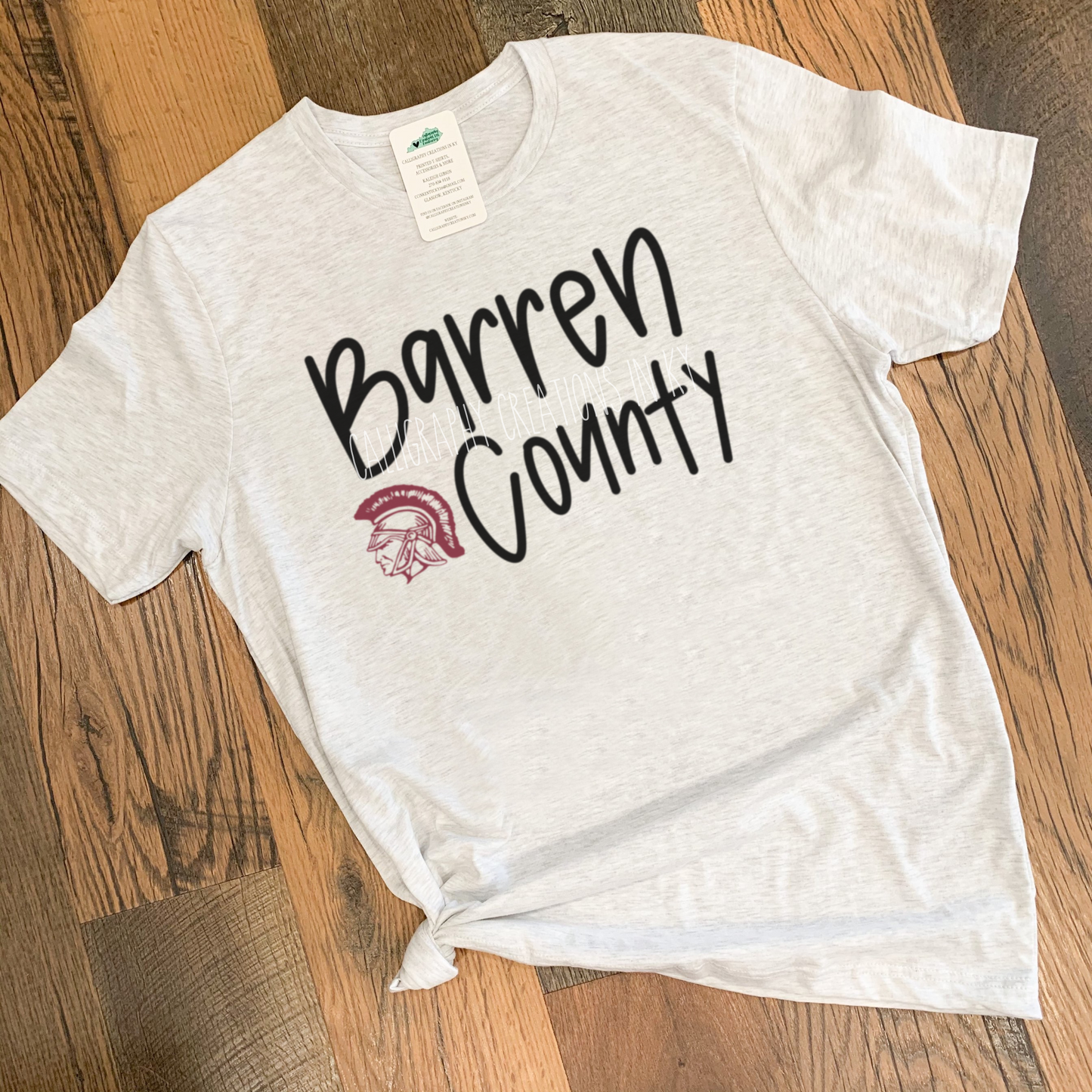 YOUTH Hand-Lettered Barren County Tee