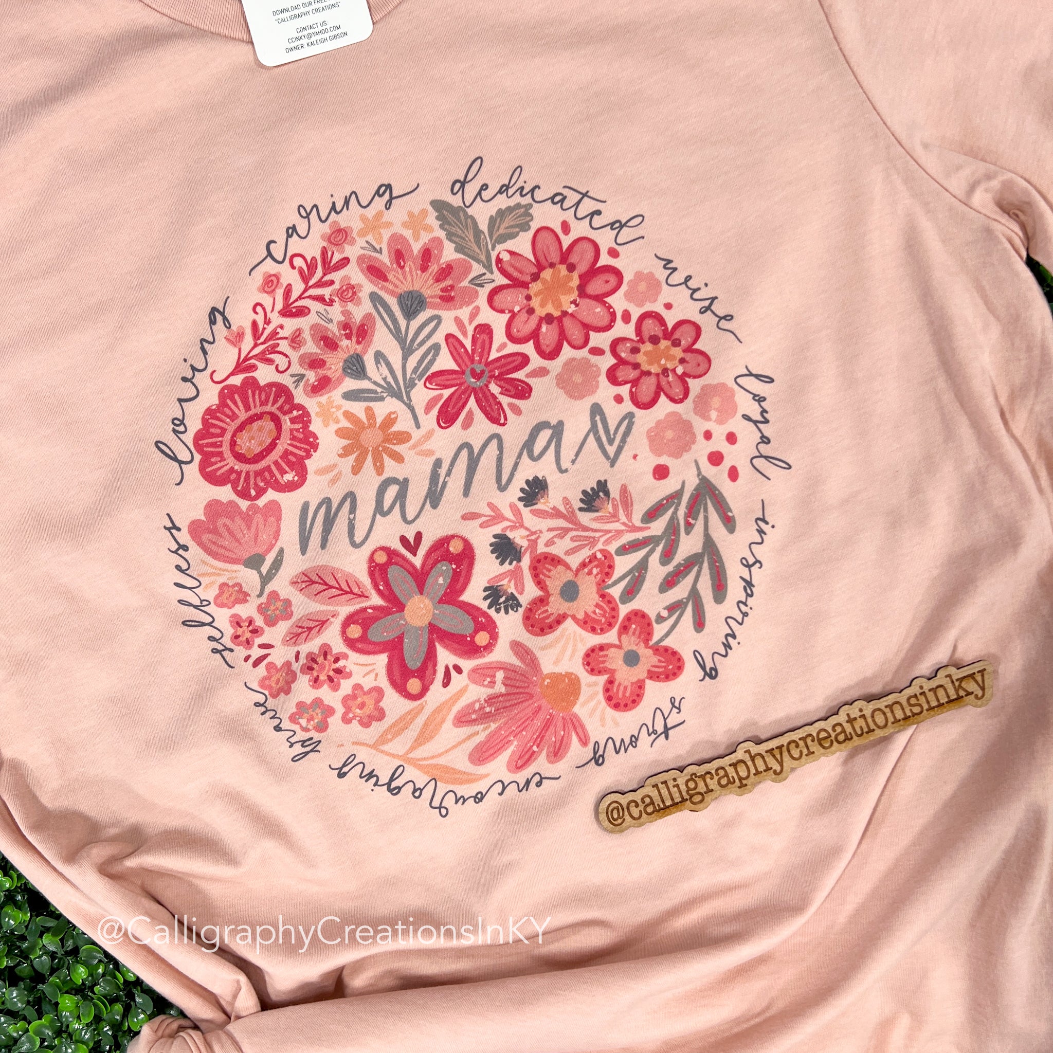 Floral Mama Circle Tee
