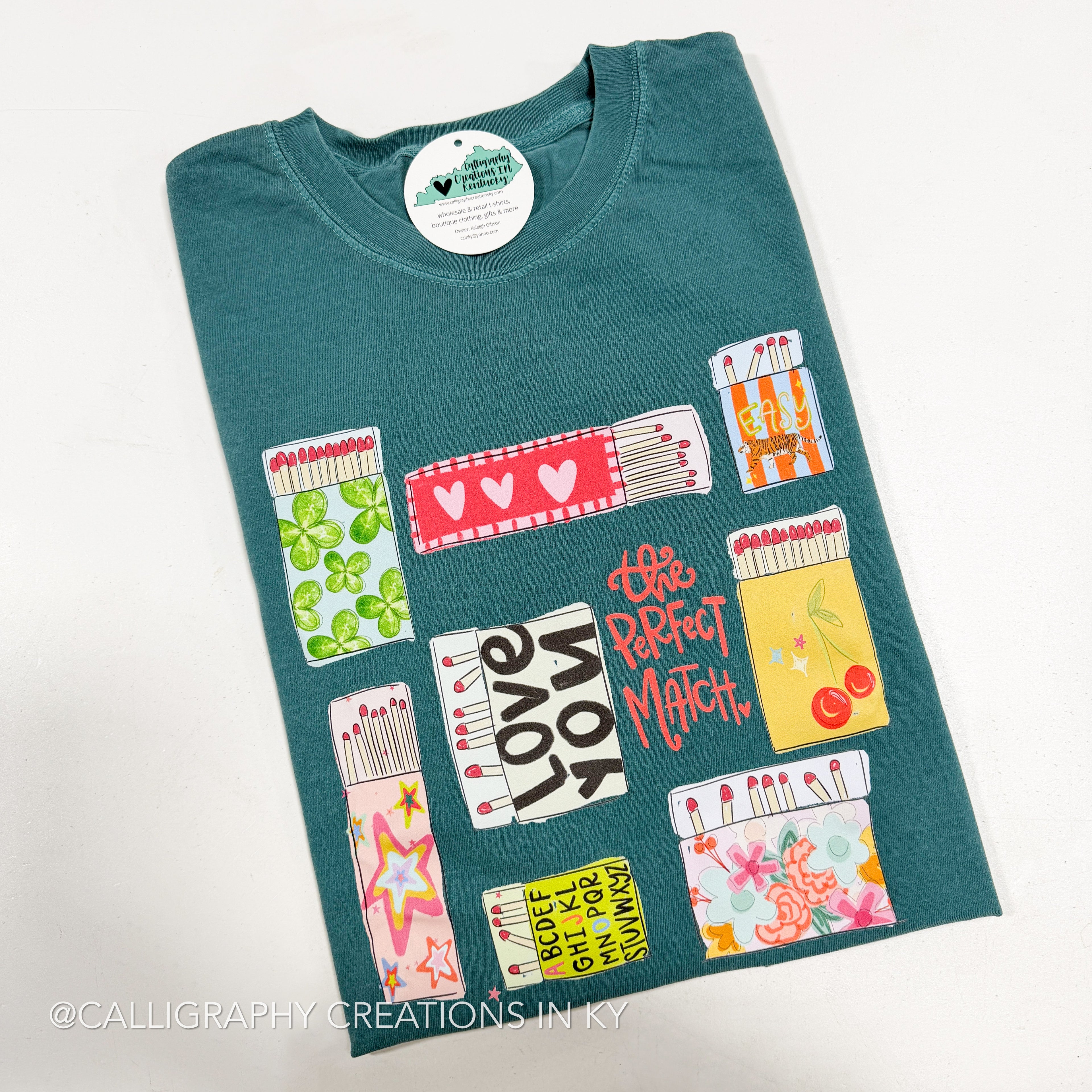 Perfect Match CC Tee Doodles By Rebekah