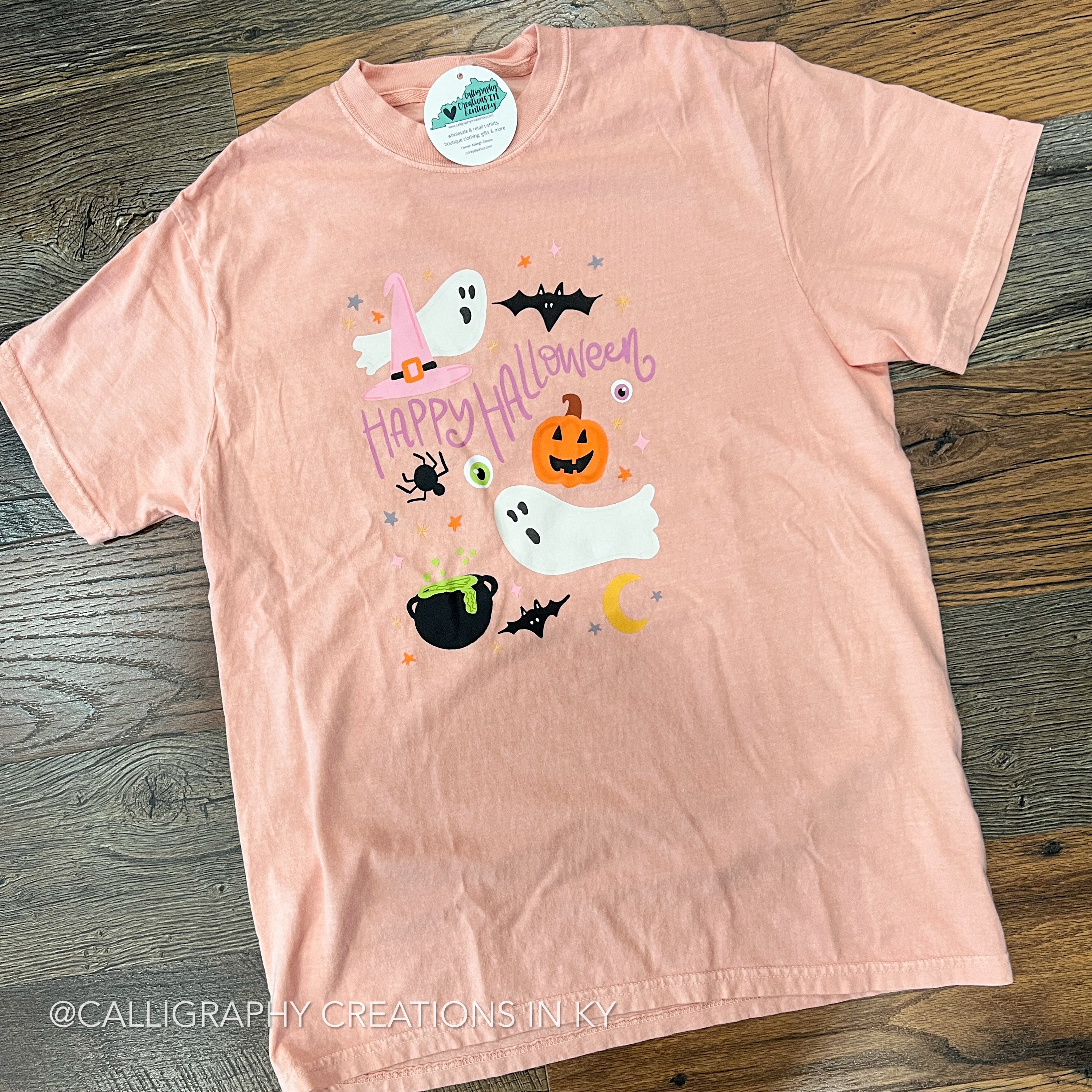 Happy Halloween CC Tee Doodles By Rebekah