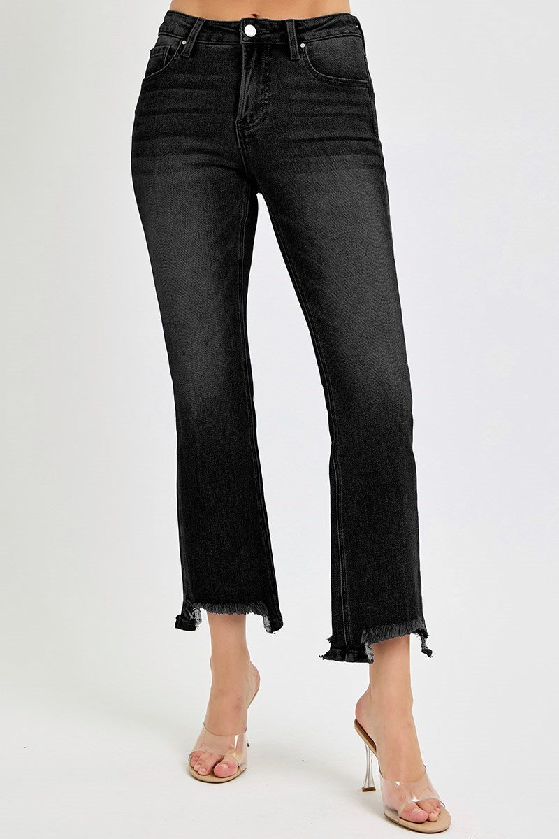 Chasey Jeans | Mid Rise Crop Bootcut