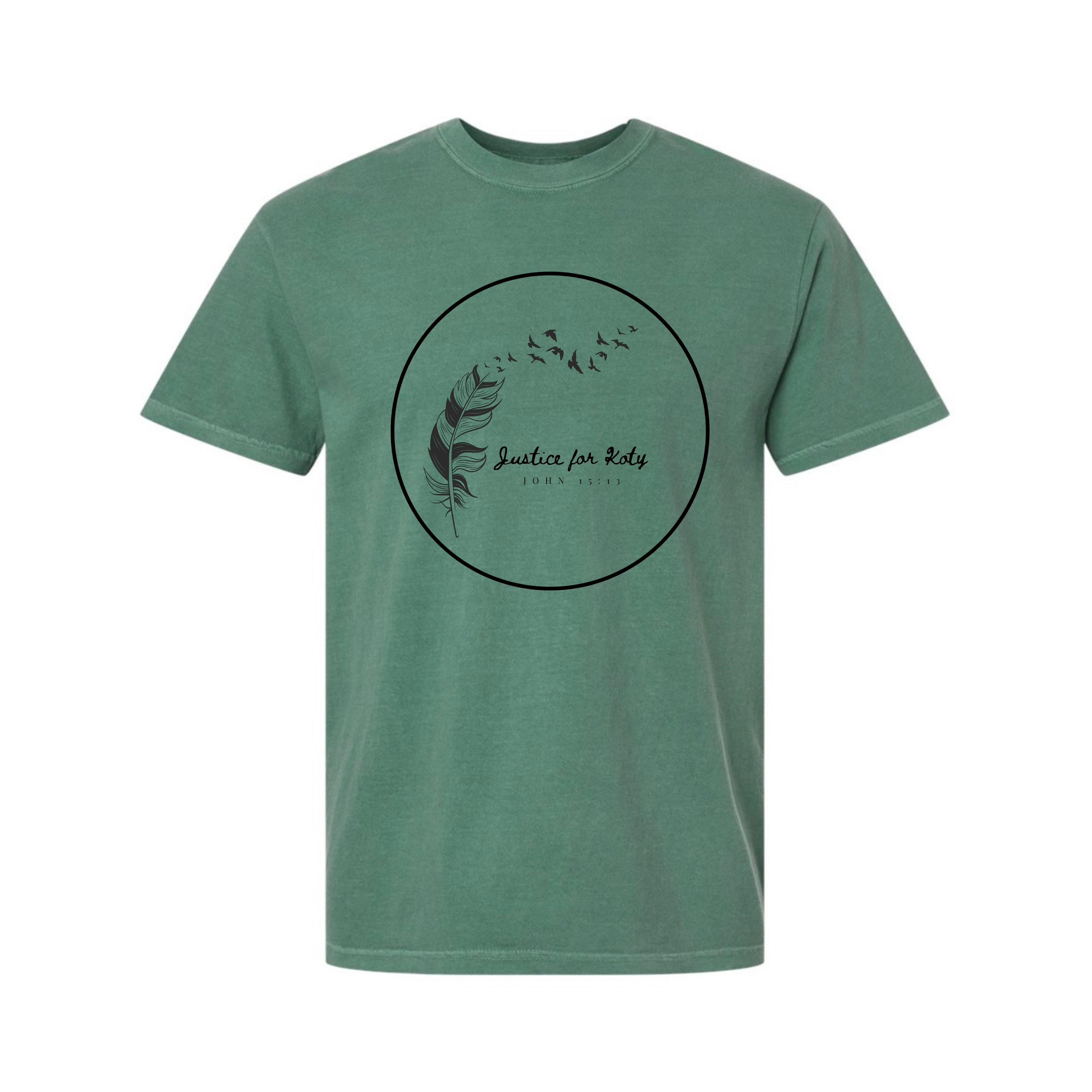 LIGHT GREEN | PREORDER | Justice For Koty Comfort Colors T-Shirt *CLOSES AUGUST 21ST*