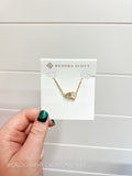 Kendra Scott Tatum Short Pendant Necklace - Gold Neutral Mix