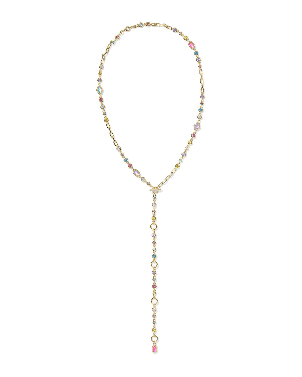 Kendra Scott Mini Elisa Abbie Strand Necklace - Gold Multi Mix