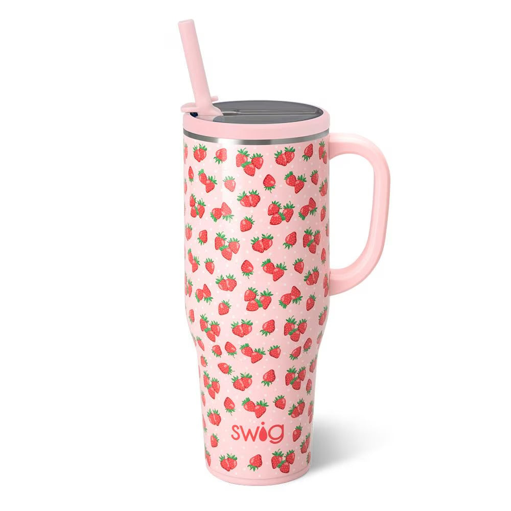Strawberry Shortcake Leakproof 40 oz Swig Mega Mug