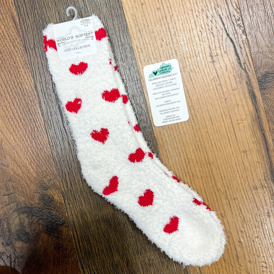 Heartfelt Holiday Spring Cozy Crew | World’s Softest Socks