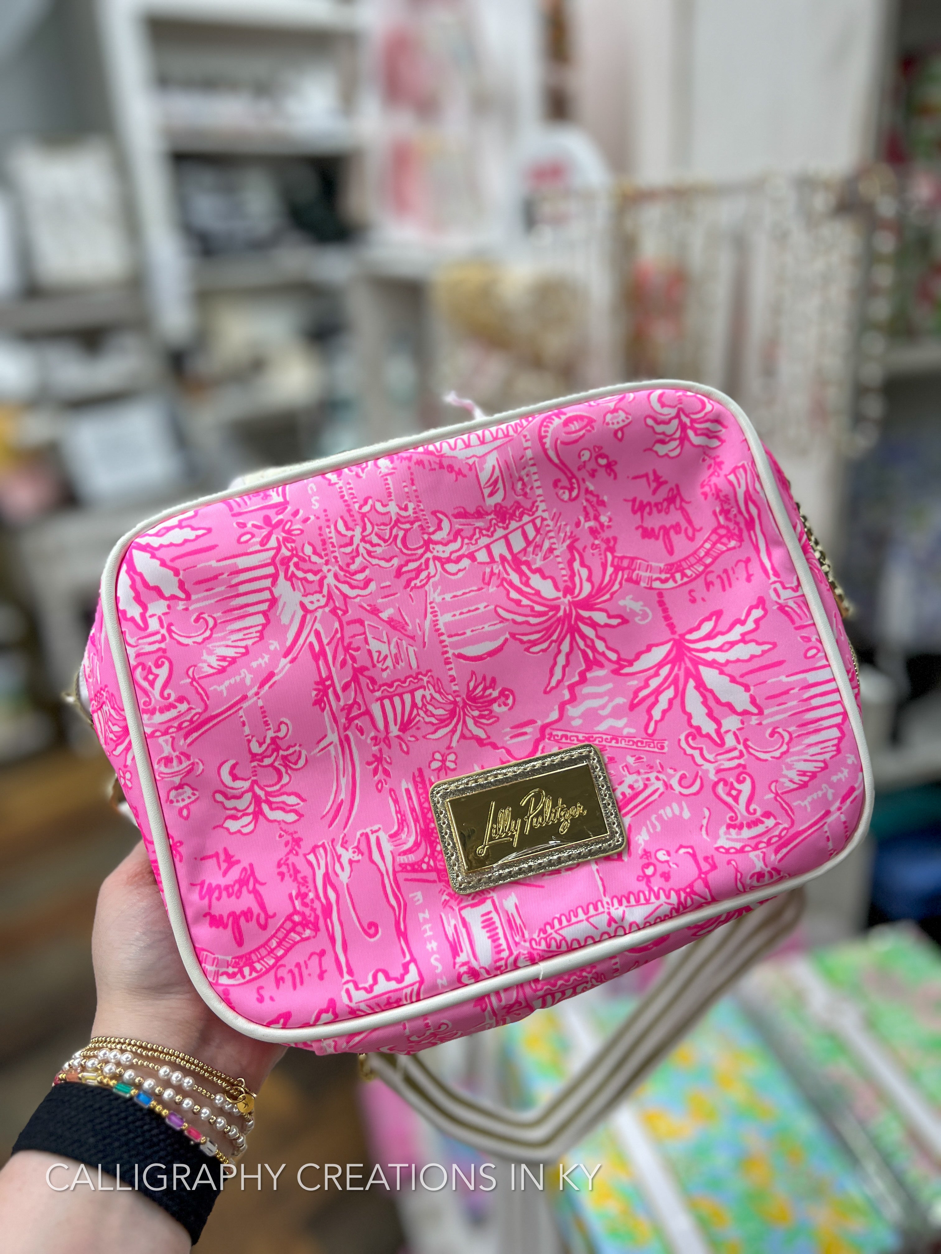 Palm Beach Playground Lilly Pulitzer Lunch Bag – Calligraphy