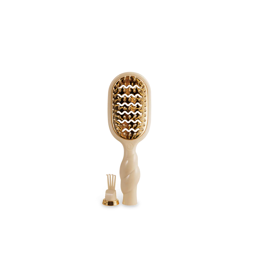 Teleties Mini Vented Hair Brush - Tan