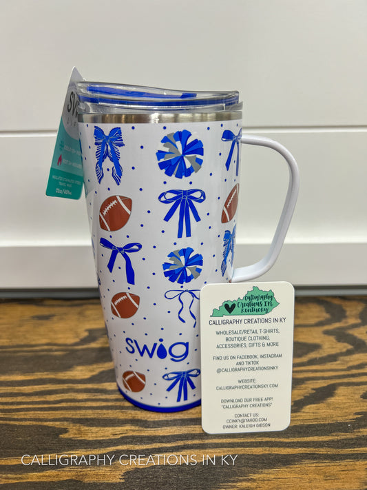 Royal • We’ve Got Spirit 22 oz Swig Travel Mug