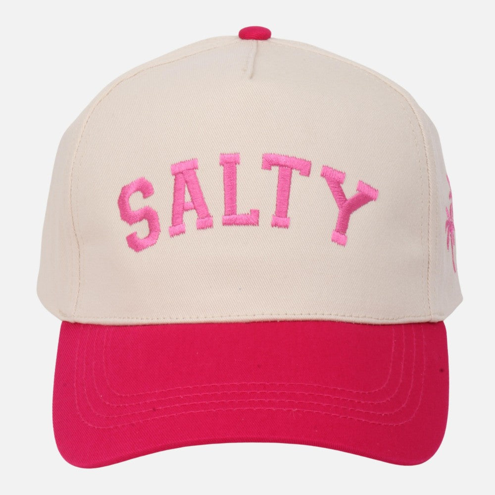 Pink | Salty Embroidered Hat