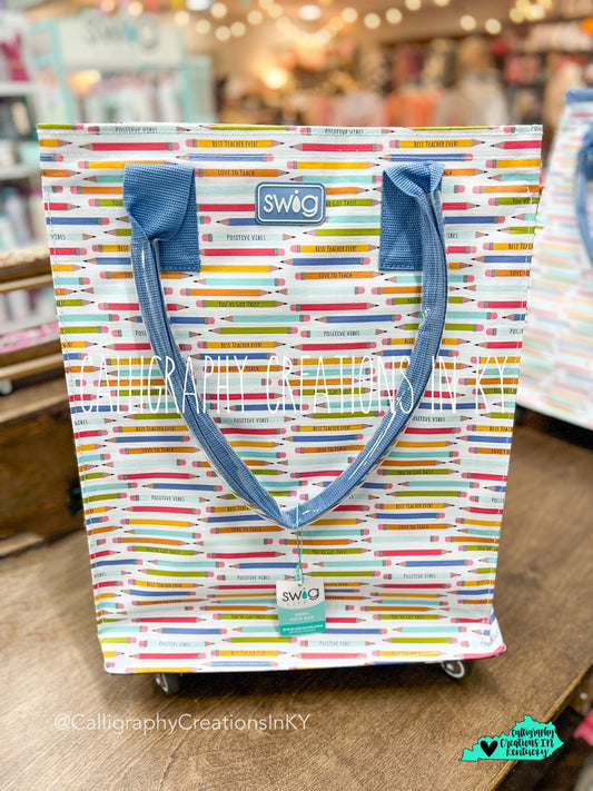 Teacher Life Swig Mega Tote