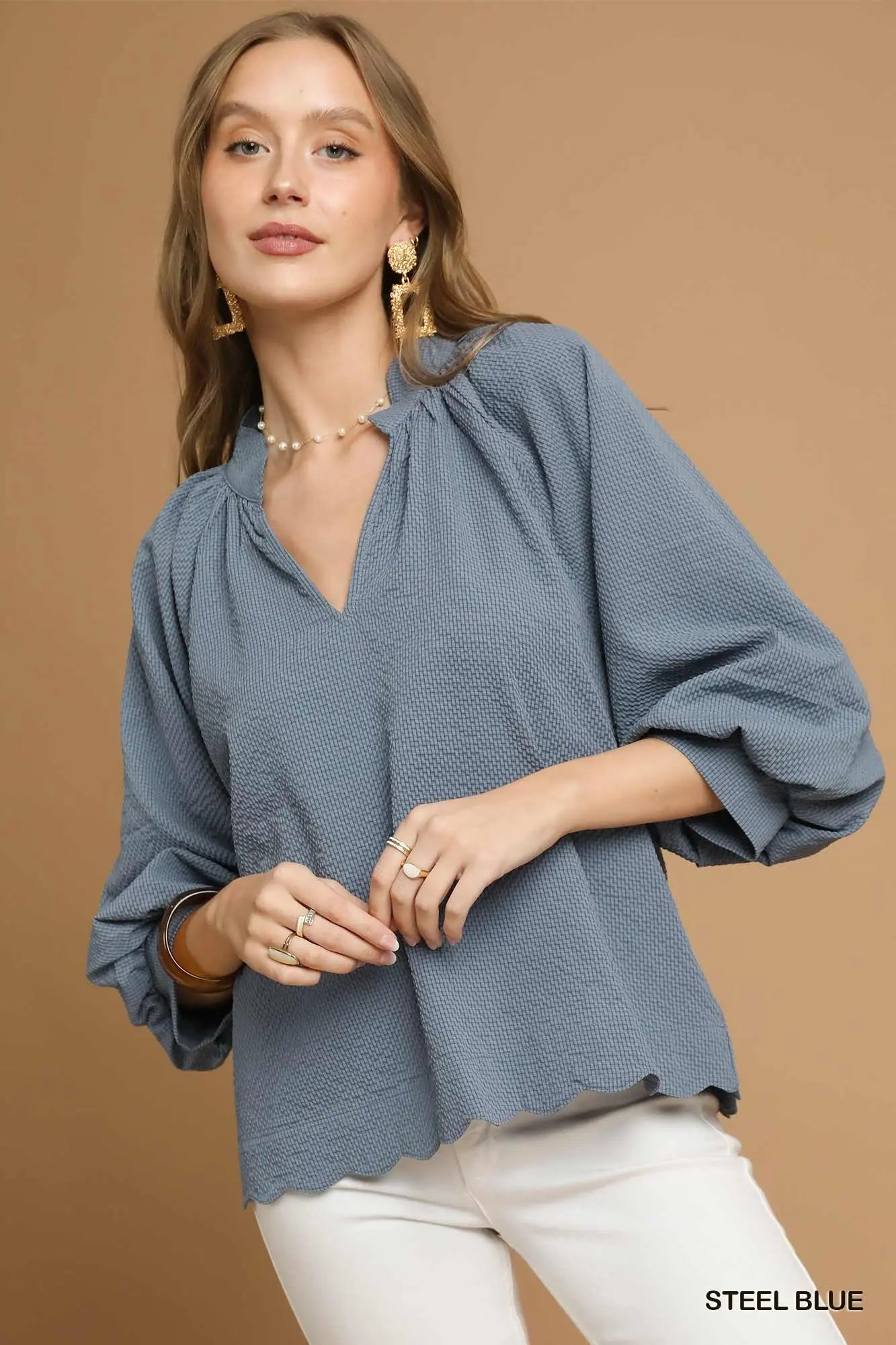Steel Blue | Ginger Top