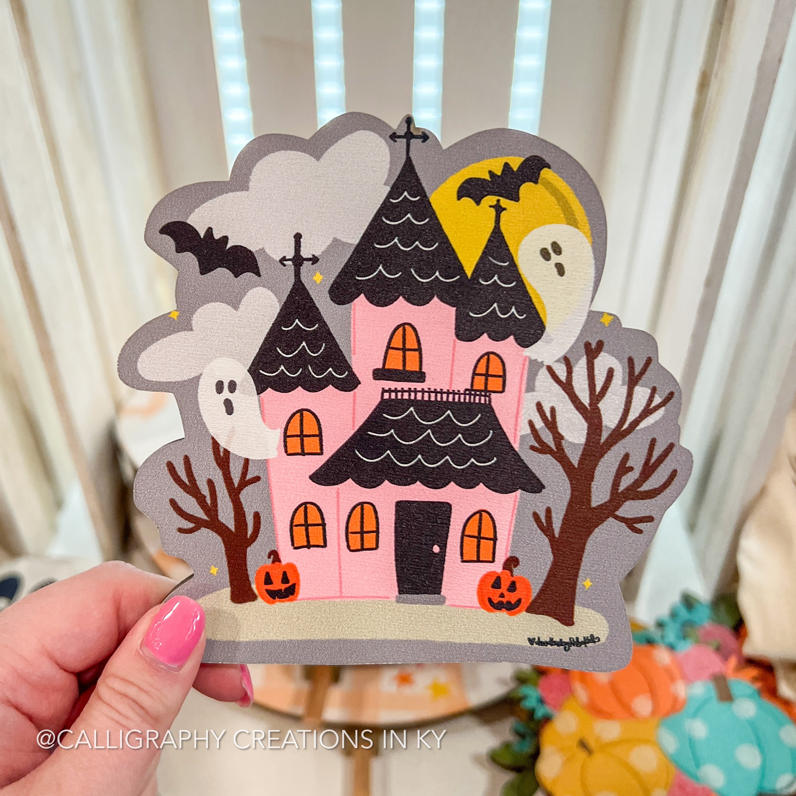 Haunted House Attachment - Doodles By Rebekah