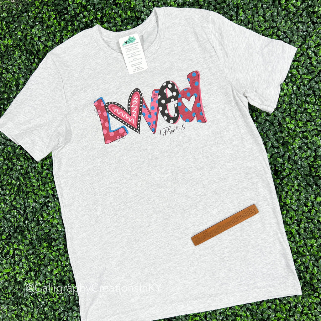 Multi Loved Tee *FINAL SALE*