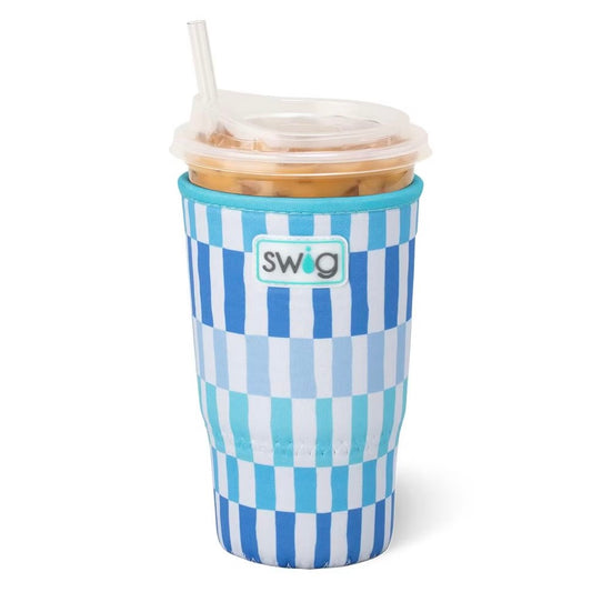 Glacier Stripe Large Swig Iced Cup Coolie