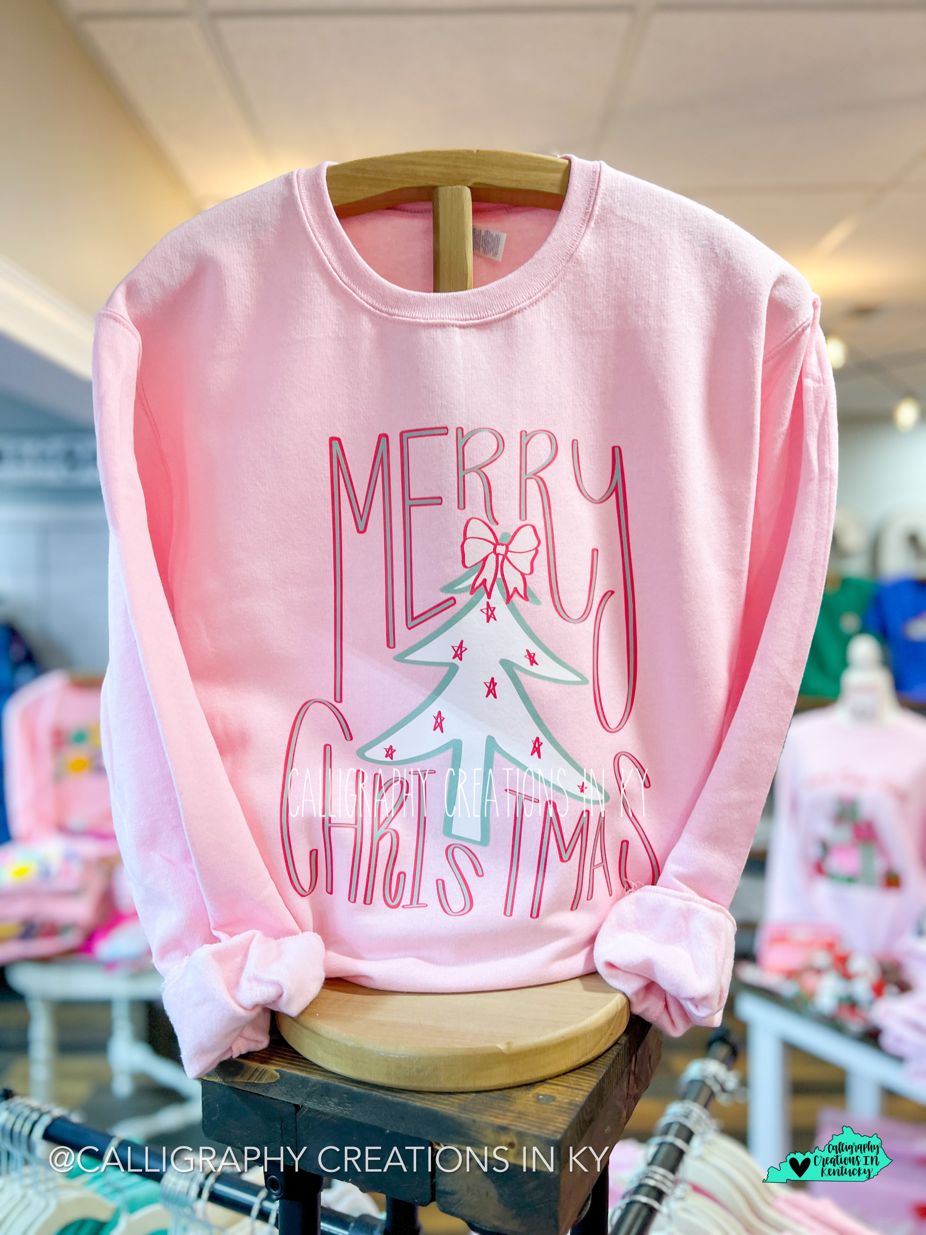 YOUTH Wacky Merry Christmas Sweatshirt