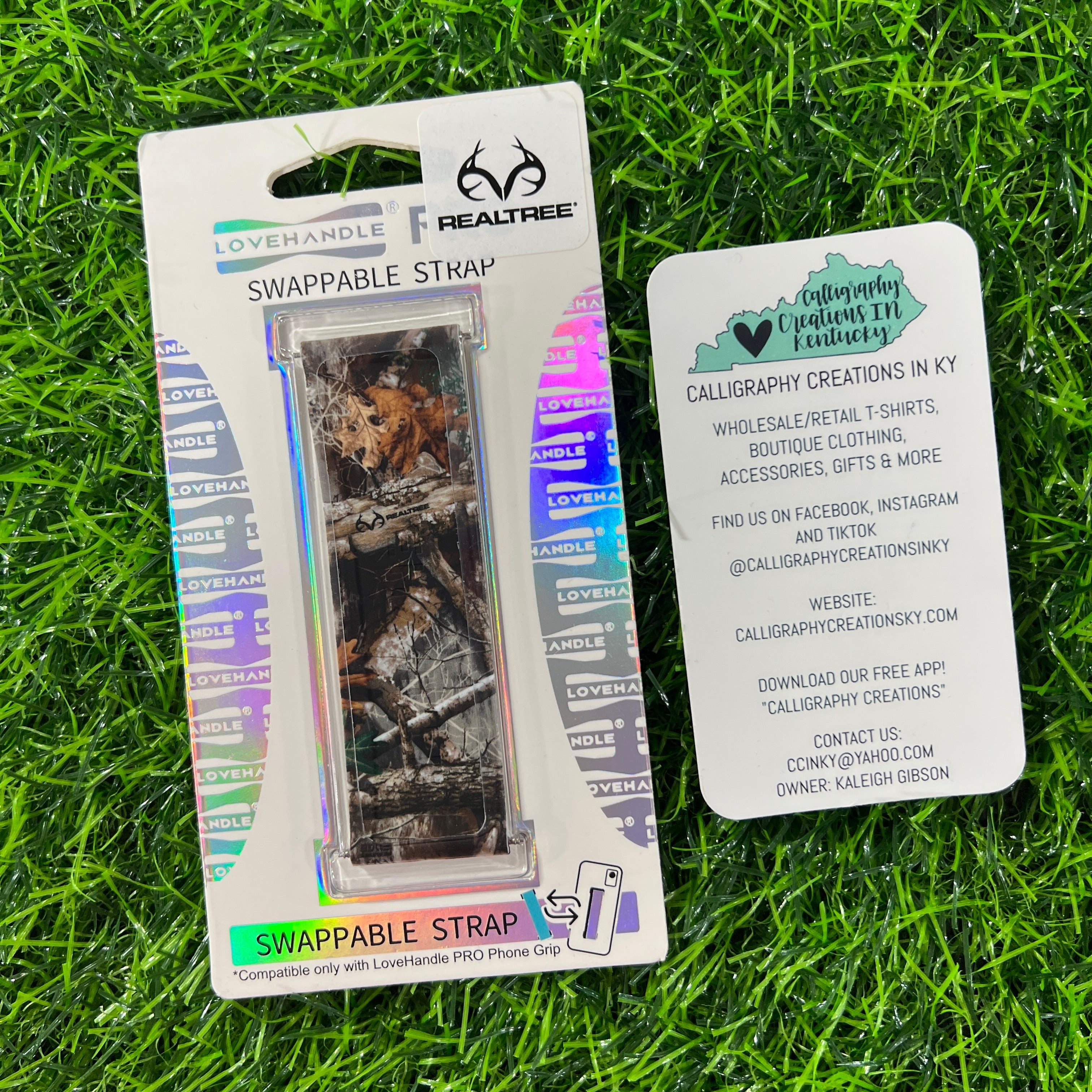 Camo Silicone REALTREE x LoveHandle Pro Strap