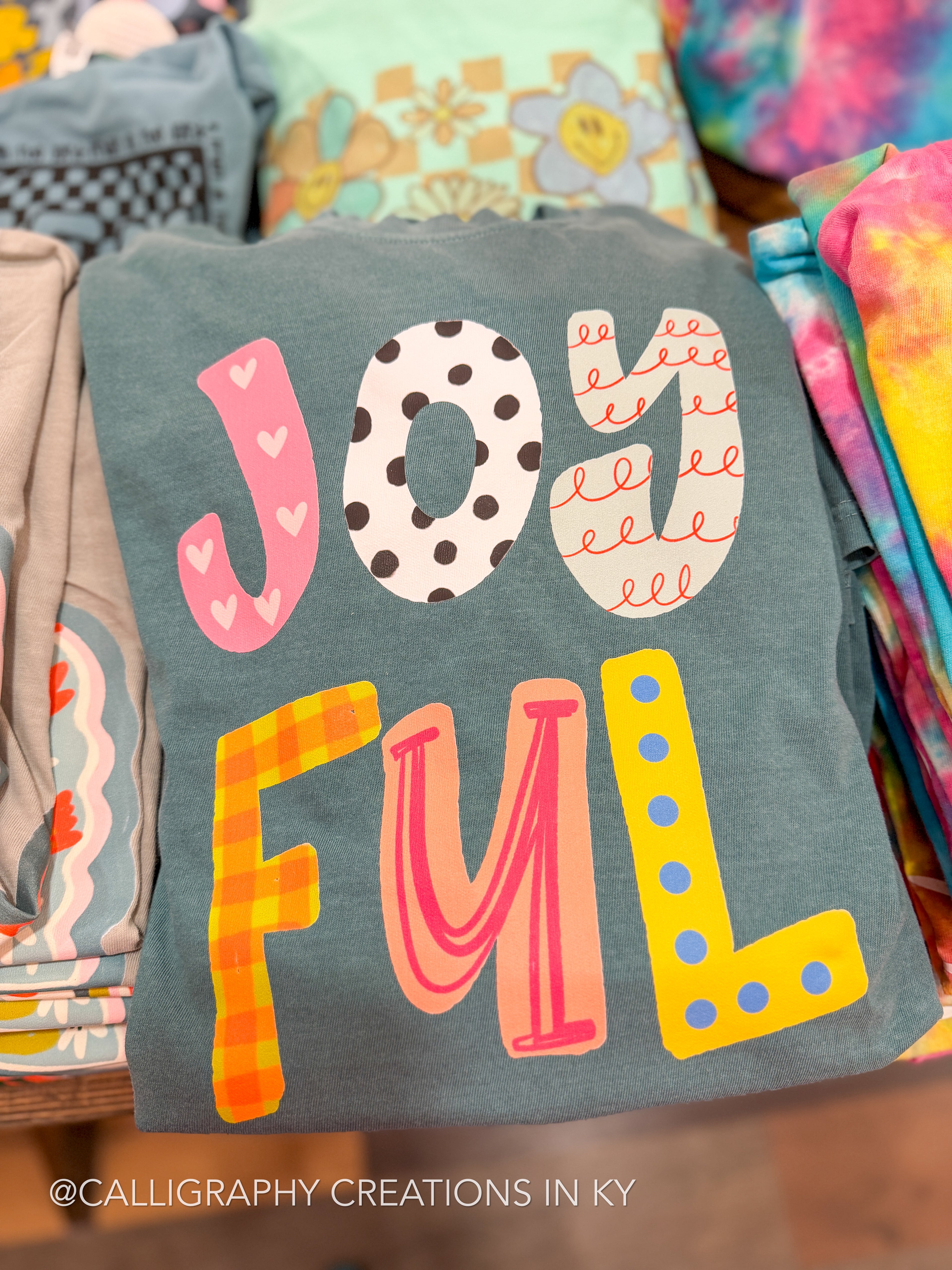 Joyful CC Tee Doodles By Rebekah