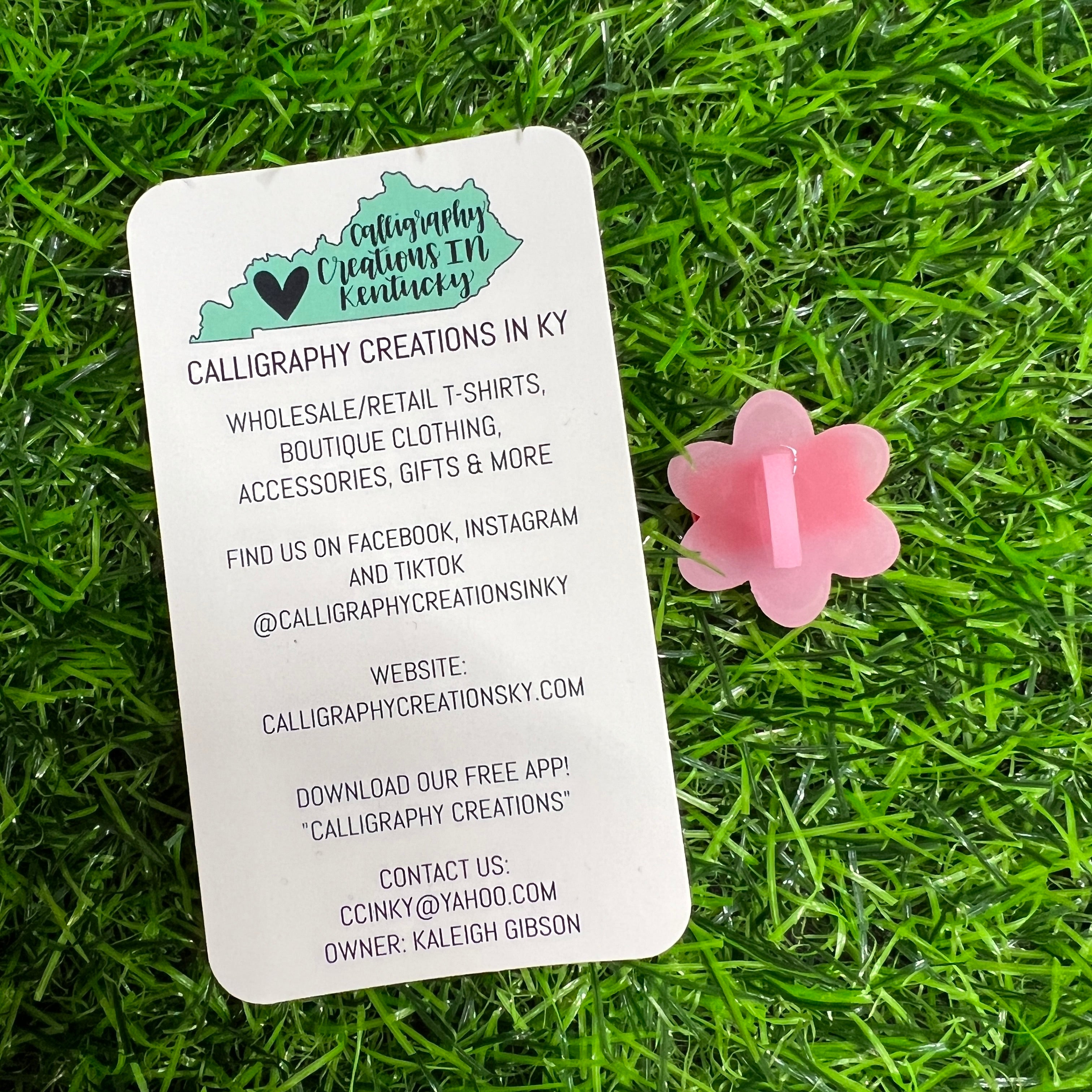 Light Pink Flower Hook