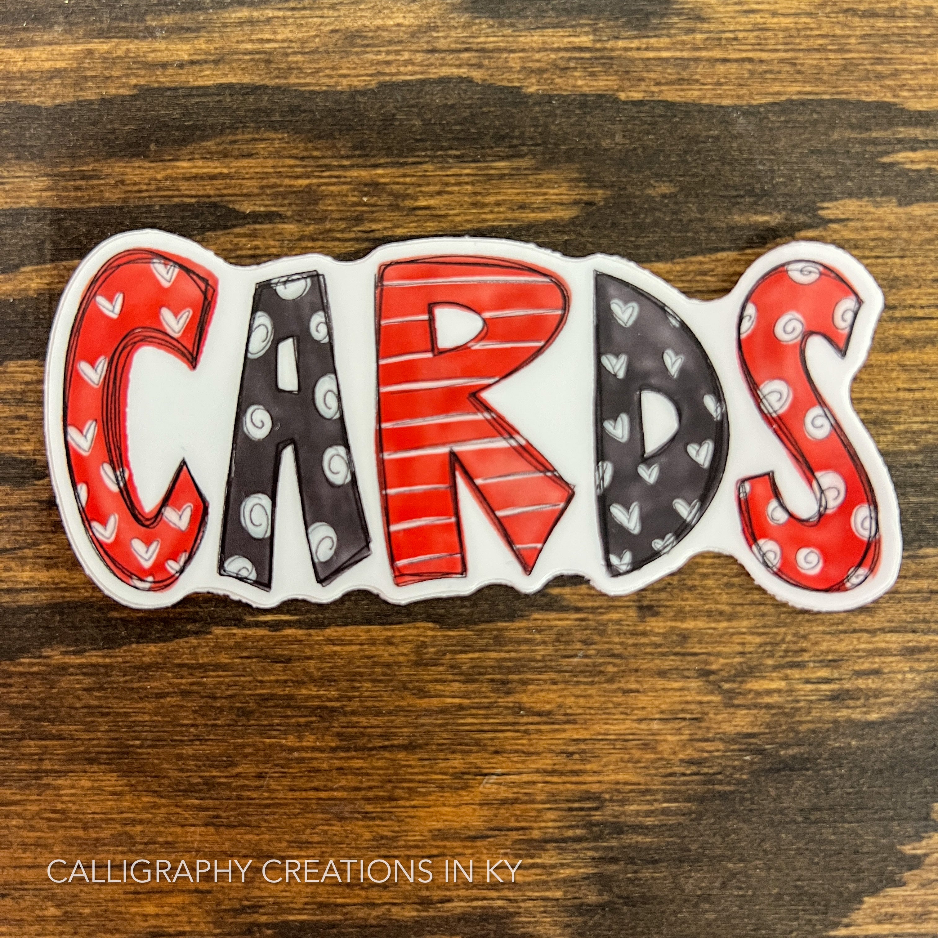 Cards Sticker - Doodles By Rebekah