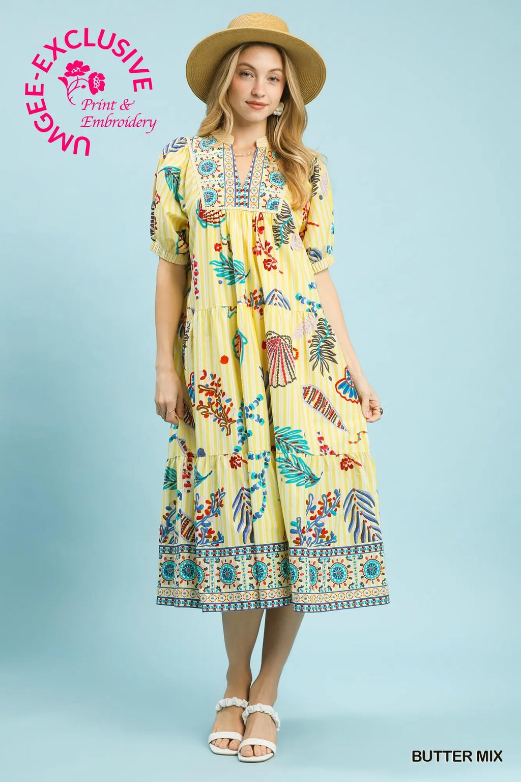 Summer Shells Dress *FINAL SALE*