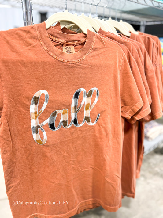 XL - Fall Applique Tee - FINAL SALE
