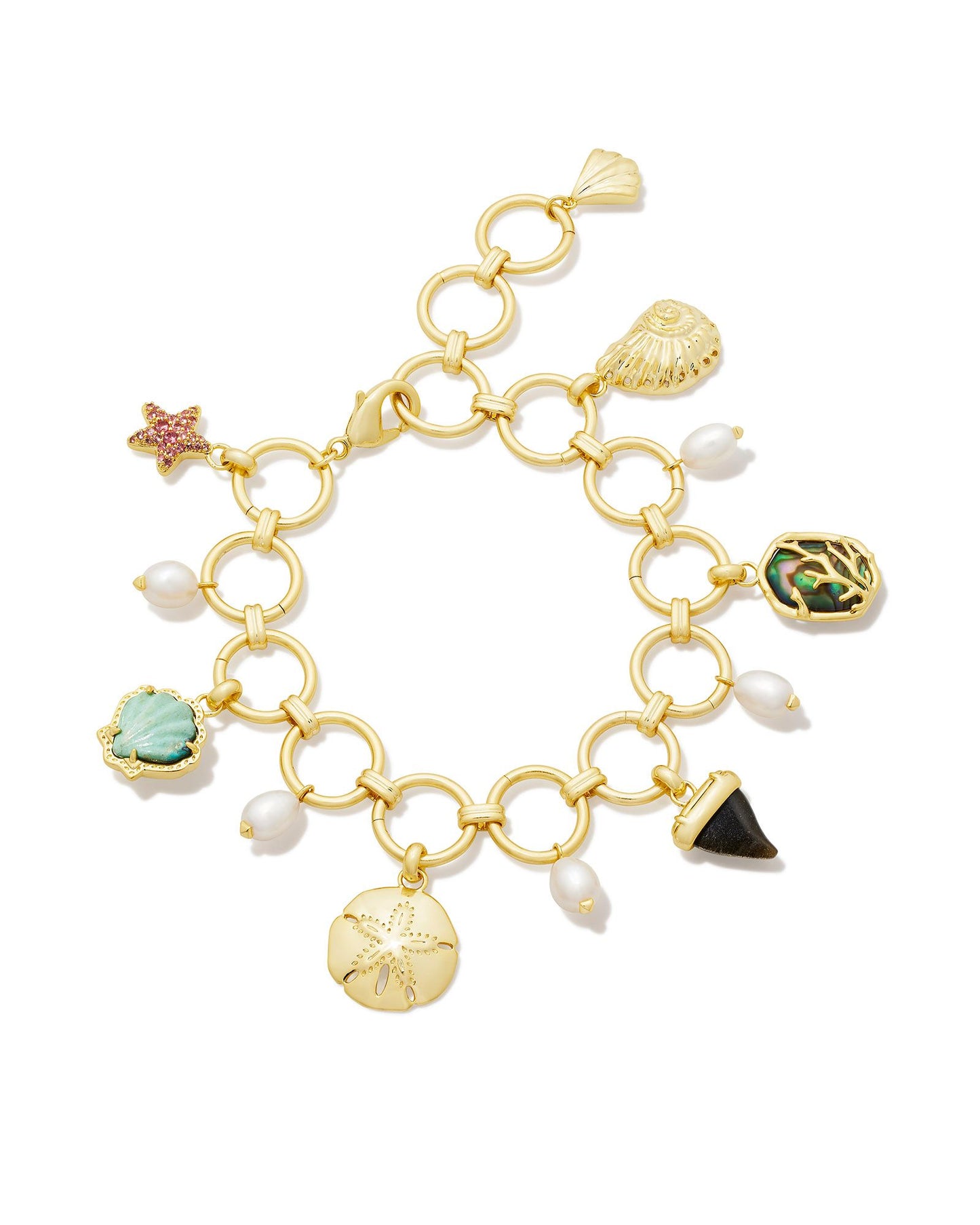 Kendra Scott Brynne Shell Charm Bracelet