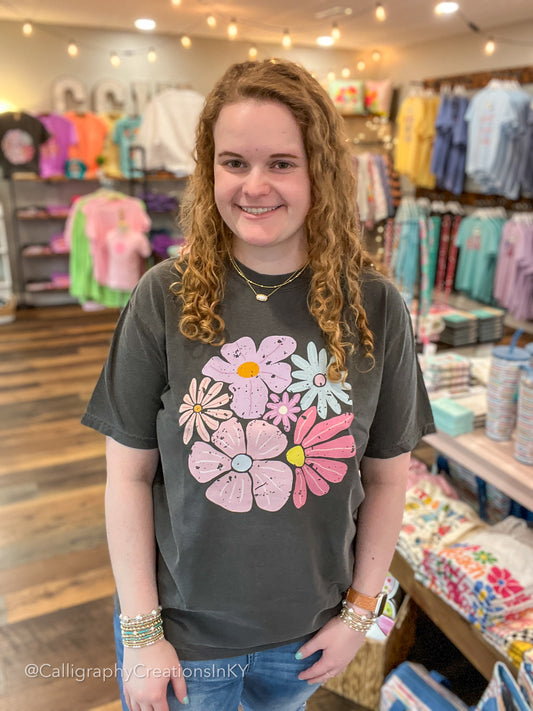 Floral Circle Tee