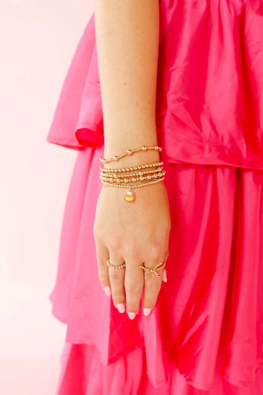 Candy Corn Charm (Interchangable) • Beaded Blondes