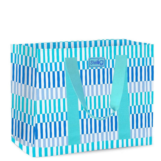 Glacier Stripe Swig Jumbo Tote Bag