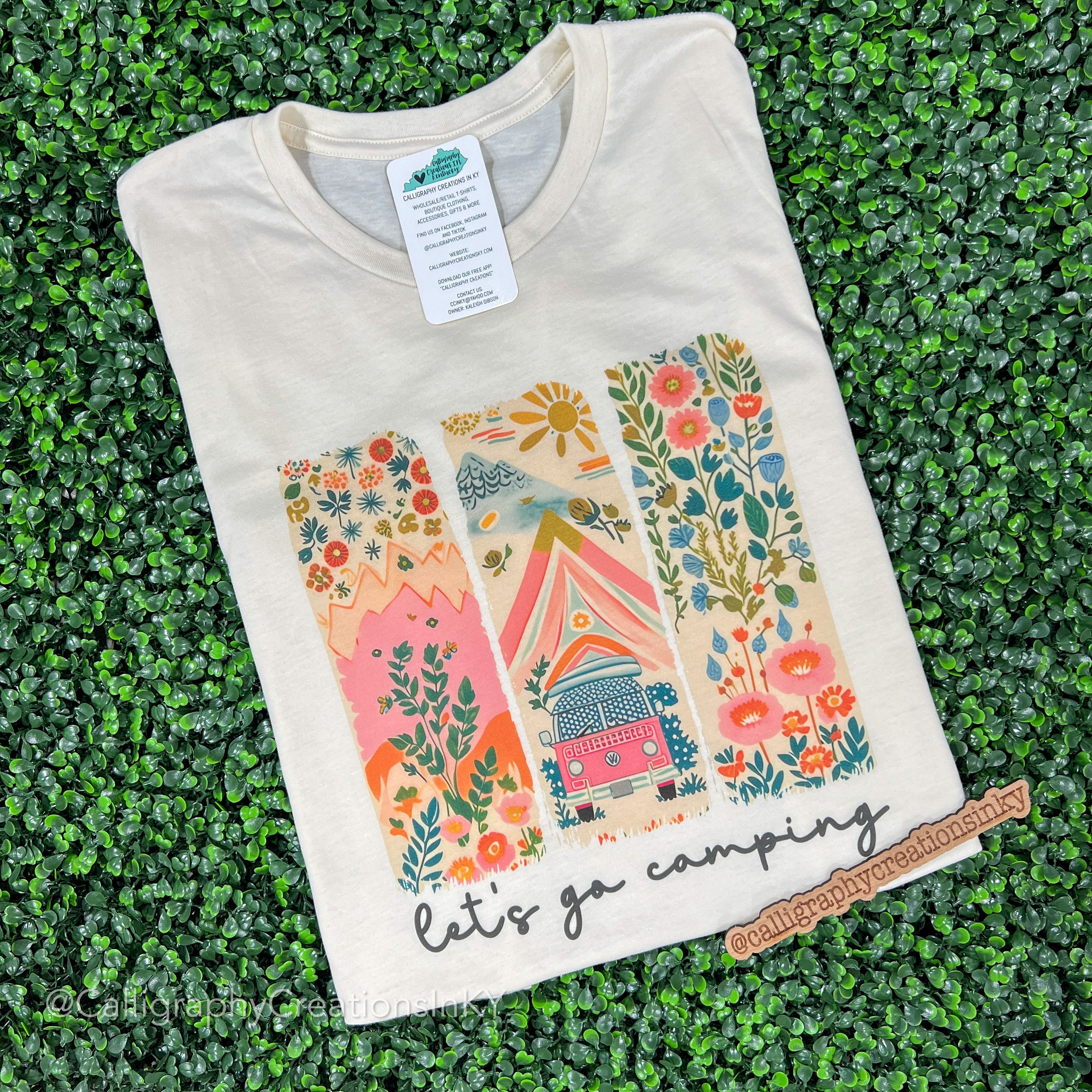 Let’s Go Camping Tee *FINAL SALE*