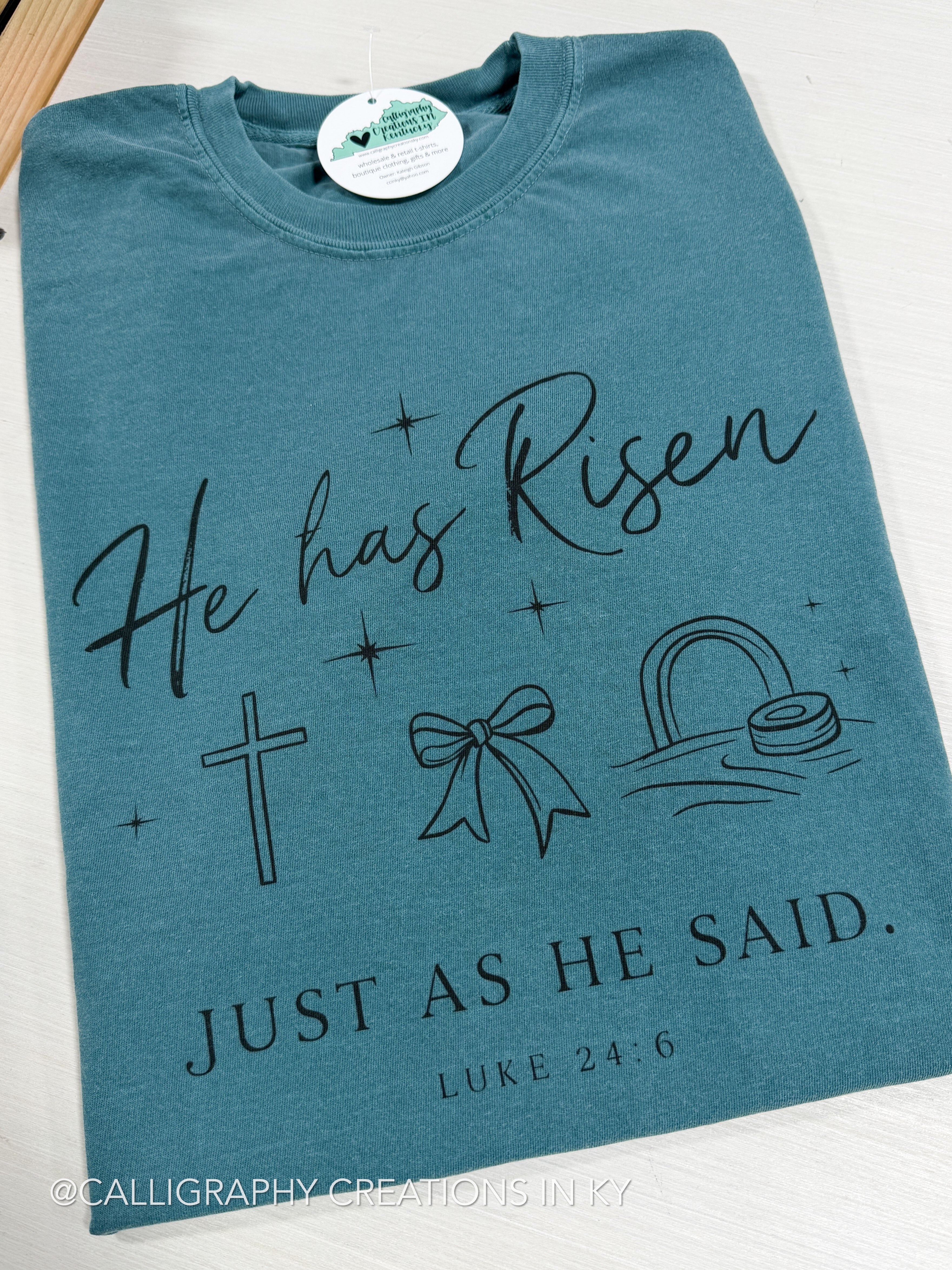 He Is Risen CC Tee