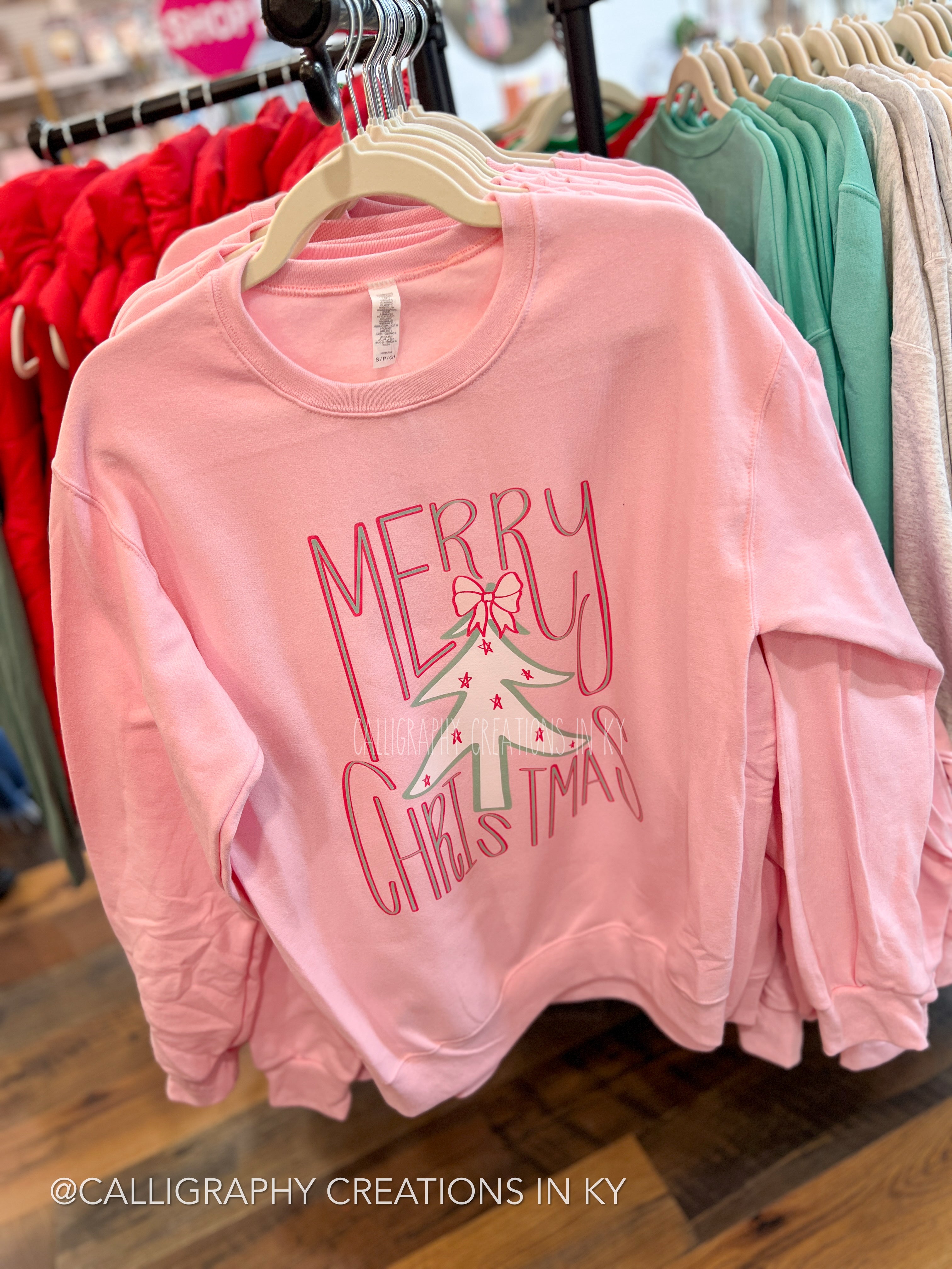 YOUTH Wacky Merry Christmas Sweatshirt