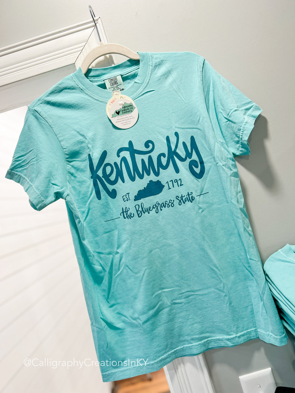 Teal Kentucky Tee *FINAL SALE*