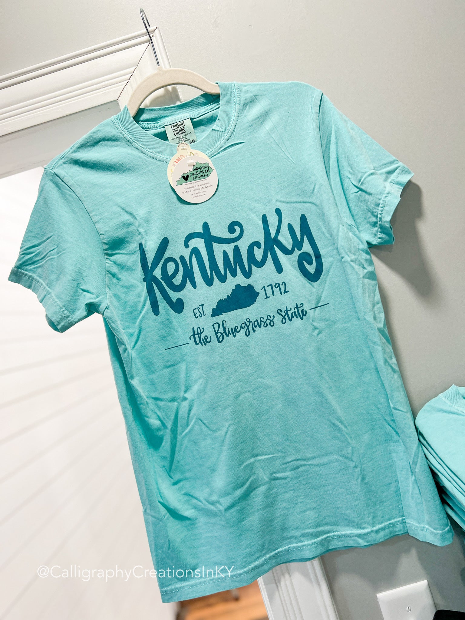 Teal Kentucky Tee *FINAL SALE*