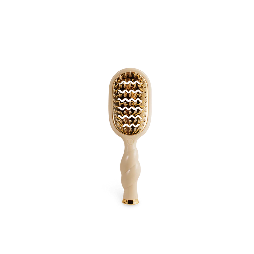 Teleties Mini Vented Hair Brush - Tan
