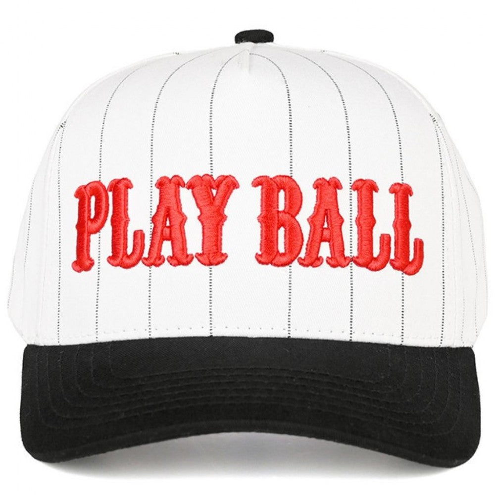 Play Ball Embroidered Hat