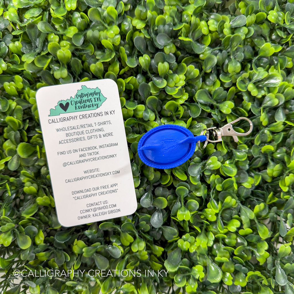 Royal Blue | Hen Keychain