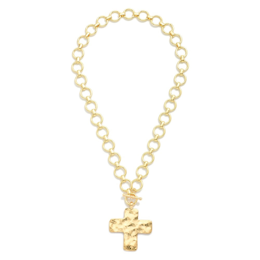 Gold Cross Necklace