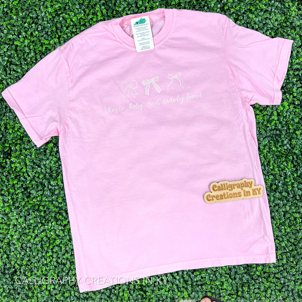 Pink | Chosen Bows CC Tee