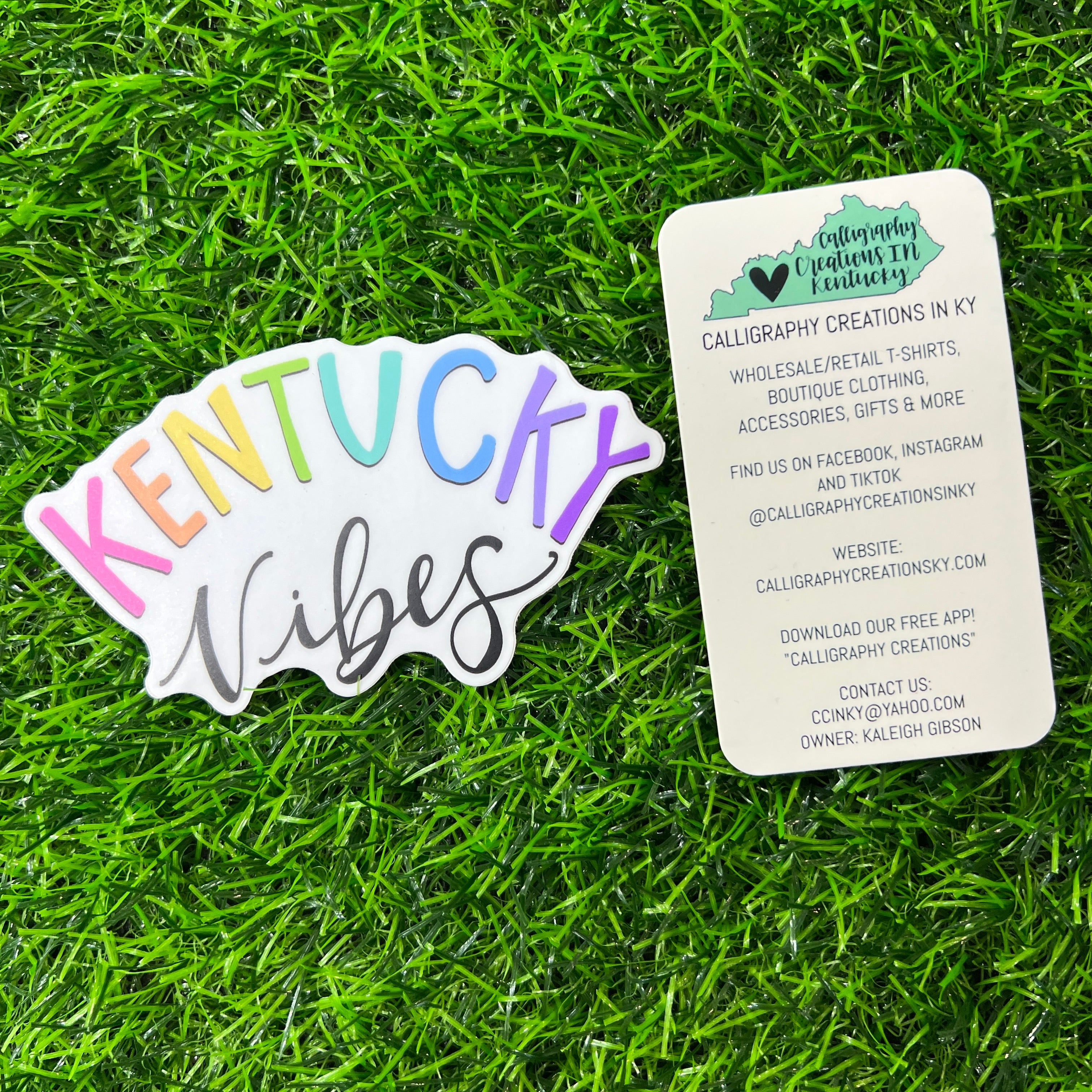 KY Vibes Sticker - Doodles By Rebekah