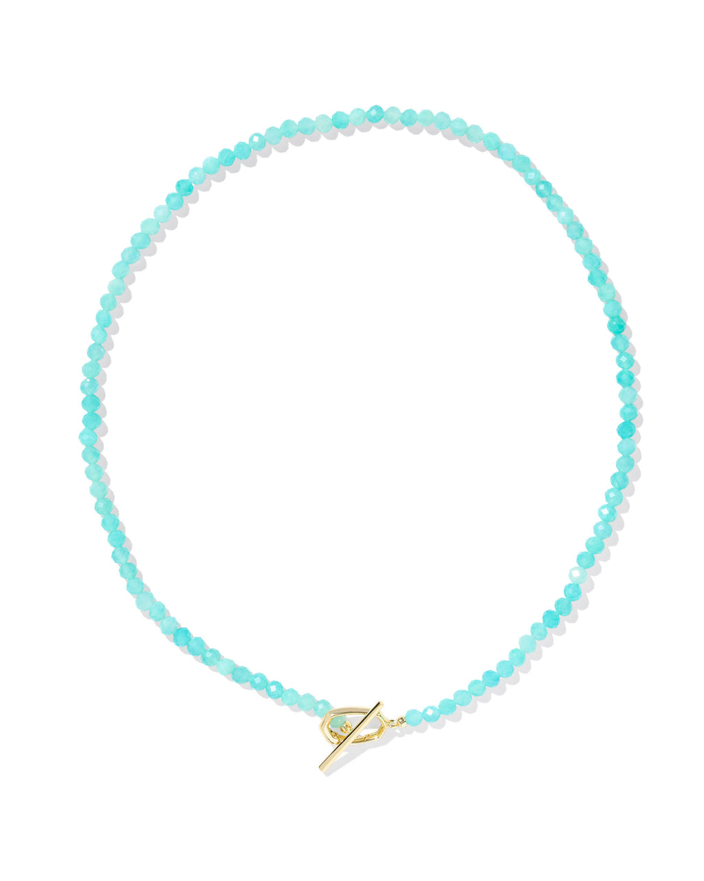 Kendra Scott Sylvia Strand Necklace - Gold Teal Amazonite